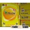 IK Yellow A4 Copy Paper 80gsm/75gsm/70gsm