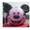 inflatable helium balloon , mickey balloon