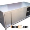 Custom made Stainless steel storage display cabinet enclose with lock
