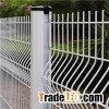 Steel wire mesh fence
