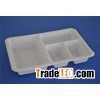 white divides food container