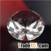 Transparent 3D Engraved Crystal Diamond