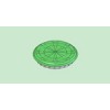 plastic PET lid PP base pizza box for sale