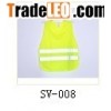 100% polyester reflective safety vest road workers vest sani