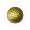 Golden color golf ball