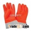 PVC Fluorescent Gloves