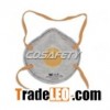 Active carbon face mask with exhation valve