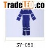 Blue T/C reflective safety working clothes uniform coats san