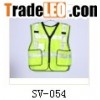 100% polyester reflective vest