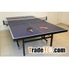 folding table tennis table as-201 square leg 3'' wheels