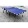 folding table tennis table with round leg 1'' wheels