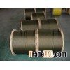 ungalvanized steel wire rope 6X19 6X37