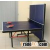 folding table tennis table as-203 square leg 3'' wheels