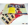 colorful offset softcover book printing