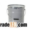 steel pail with lever lock