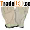 10.5" Grey Cowhide Driving Gloves