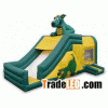 inflatable water slide, dry slide