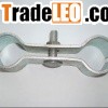 Temporary fencing clamps