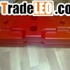 Temporary fencing Plastic feet