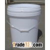 16L plastic bucket with lid