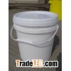 10L plastic pail with lid