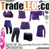 fitness wear/running series/jackets/short/pant-purple