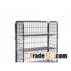 Wire containers for security with 2, 3, 4 sided wire contain