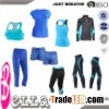 ladies latest compression running wear/jacket/pant/short