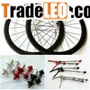 44mm tubular carbon road bike  wheelset