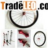 38mm tubular carbon wheels with powerway hubs
