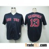Boston Red Sox #13 Carl Crawford Blue Jerseys