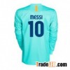 Barcelona #10 Messi 10/11 Away LS Champions League Soccer J