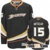 Colorado Avalanche #15 Anaheim Ducks Black Jerseys