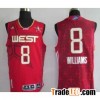 2010 NBA All-Star Game East #8 Deron Williams Red Jerseys