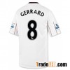 Liverpool #8 Gerrard 10/11 Away Soccer Jerseys & Short Kit
