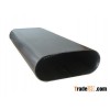 welded stainless steel oval/elliptical pipe/tube