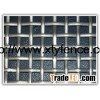 Square crimpled mesh