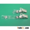 Bulldog Badge Clip w/PVC Strap