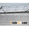 High security razor wire airport fence