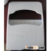 Dispenser for 1/4 fold toilet seat cover paper