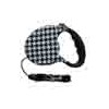 Auto retracting dog leash