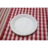 100% biodegradable 7 inch round plate