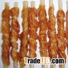 pet food:chicken wrap rawhide stick