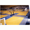 indoor basketball court floor