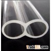 Twin quartz glass tube