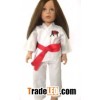 Taekwondo outfits for 18 inch dolls