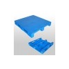 L1100*W1100*H140m plastic pallet with 9 fee & close deck - S