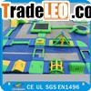 CE PVC Giant Floating Inflatable Water Parks With Water Spor