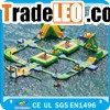 inflatable water park with swimming pool/inflatable floating