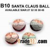 Christmas printed bouncing ball